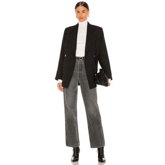 RE/DONE / Original 90s High Rise Loose Jeans in Vintage Ash Grey Size 29 - Picture 2 of 11